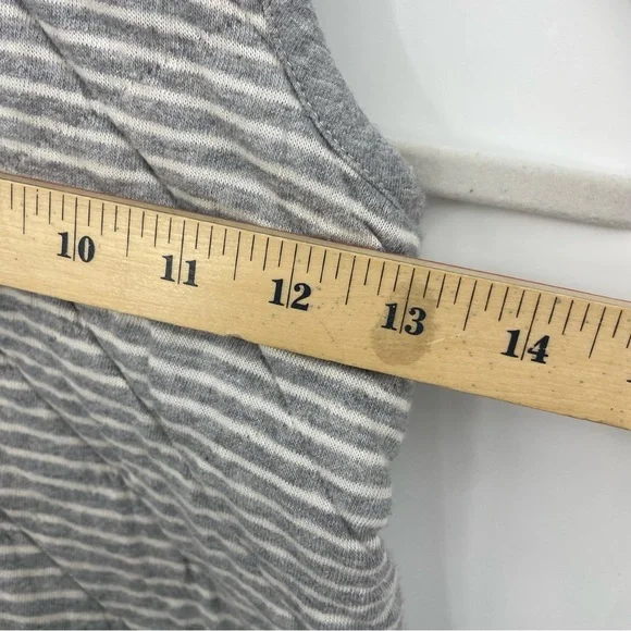 Moon and Back by Hanna Anderson Sleep Sack gray striped Sz M - Picture 5 of 7